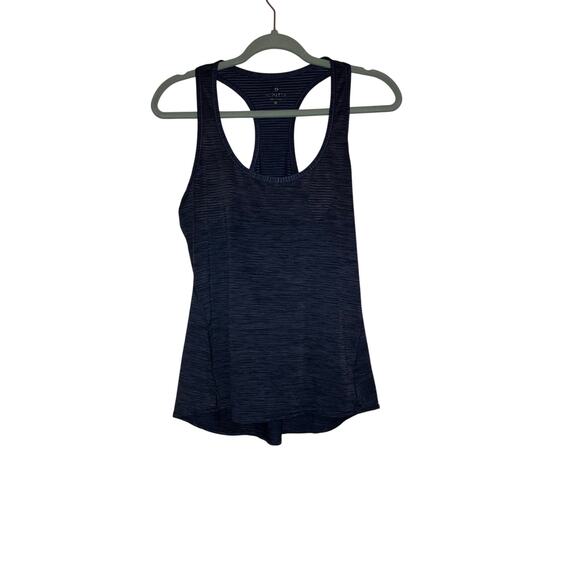 Athleta heather blue athletic tank top medium - Picture 1 of 4